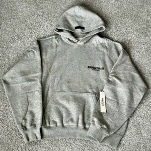 Fear of God Essentials Hoodie 2022 Dark Oatmeal  Sz M - NWT